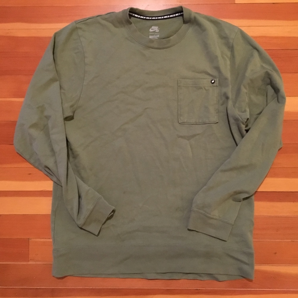 Nike SB｜Crewneck Sweatshirt｜Olive/Sage Green